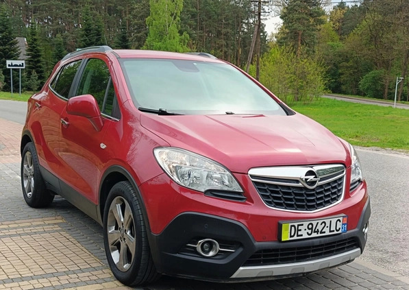 Opel Mokka cena 40900 przebieg: 168975, rok produkcji 2014 z Połaniec małe 352